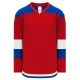 H7400 Select Hockey Jersey - Red/Royal/White - Front H7400 Select Hockey Jersey - Red/Royal/White - Front