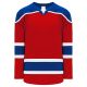 H7500 Select Hockey Jersey - Red/Royal/White - Front H7500 Select Hockey Jersey - Red/Royal/White - Front