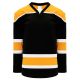H7500 Select Hockey Jersey - Black/White/Gold - Front H7500 Select Hockey Jersey - Black/White/Gold - Front
