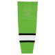 HS2100 Lightweight Pro Hockey Socks - Lime Green/Black/White - Front HS2100 Lightweight Pro Hockey Socks - Lime Green/Black/White - Front