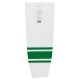HS2100 Lightweight Pro Hockey Socks - White/Kelly - Front HS2100 Lightweight Pro Hockey Socks - White/Kelly - Front