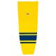 HS2100 Lightweight Pro Hockey Socks - Maize/Royal - Front HS2100 Lightweight Pro Hockey Socks - Maize/Royal - Front