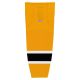 HS2100 Lightweight Pro Hockey Socks - Boston Gold - Front HS2100 Lightweight Pro Hockey Socks - Boston Gold - Front