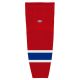 HS2100 Lightweight Pro Hockey Socks - Montreal Red - Front HS2100 Lightweight Pro Hockey Socks - Montreal Red - Front