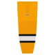 HS2100 Lightweight Pro Hockey Socks - Gold/White/Black - Front HS2100 Lightweight Pro Hockey Socks - Gold/White/Black - Front