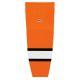 HS2100 Lightweight Pro Hockey Socks - Orange/Black/White - Front HS2100 Lightweight Pro Hockey Socks - Orange/Black/White - Front