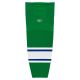 HS2100 Lightweight Pro Hockey Socks - Kelly/Royal/White - Front HS2100 Lightweight Pro Hockey Socks - Kelly/Royal/White - Front
