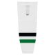 HS2100 Lightweight Pro Hockey Socks - 2013 Dallas White - Front HS2100 Lightweight Pro Hockey Socks - 2013 Dallas White - Front