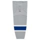 HS2100 Lightweight Pro Hockey Socks - Grey/Royal/White - Front HS2100 Lightweight Pro Hockey Socks - Grey/Royal/White - Front