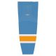 HS2100 Lightweight Pro Hockey Socks - Sky/Gold/White - Front HS2100 Lightweight Pro Hockey Socks - Sky/Gold/White - Front