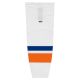 HS2100 Lightweight Pro Hockey Socks - 2010 New York Islanders White - Front HS2100 Lightweight Pro Hockey Socks - 2010 New York Islanders White - Front