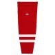 HS2100 Lightweight Pro Hockey Socks - 2013 Carolina Red - Front HS2100 Lightweight Pro Hockey Socks - 2013 Carolina Red - Front