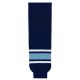 HS630 Knitted Striped Hockey Socks - Maine Navy - Front HS630 Knitted Striped Hockey Socks - Maine Navy - Front