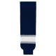 HS630 Knitted Striped Hockey Socks - 2002 Edmonton 3rd Navy - Front HS630 Knitted Striped Hockey Socks - 2002 Edmonton 3rd Navy - Front