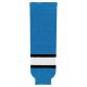 HS630 Knitted Striped Hockey Socks - Pro Blue/Black/White - Front HS630 Knitted Striped Hockey Socks - Pro Blue/Black/White - Front