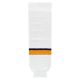 HS630 Knitted Striped Hockey Socks - 2017 Nashville White - Front HS630 Knitted Striped Hockey Socks - 2017 Nashville White - Front