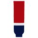 HS630 Knitted Striped Hockey Socks - 2013 Washington Red - Front HS630 Knitted Striped Hockey Socks - 2013 Washington Red - Front