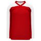 LB153 Box Lacrosse Jersey - Red/White - Front LB153 Box Lacrosse Jersey - Red/White - Front