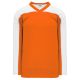 LB153 Box Lacrosse Jersey - Orange/White - Front LB153 Box Lacrosse Jersey - Orange/White - Front
