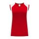 LF601L Women's Field Lacrosse Jersey - Red/White - Front LF601L Women's Field Lacrosse Jersey - Red/White - Front
