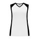LF601L Women's Field Lacrosse Jersey - White/Black - Front LF601L Women's Field Lacrosse Jersey - White/Black - Front