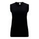 LF635L Women's Field Lacrosse Jersey - Black - Front LF635L Women's Field Lacrosse Jersey - Black - Front