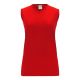 LF635L Women's Field Lacrosse Jersey - Red - Front LF635L Women's Field Lacrosse Jersey - Red - Front