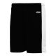SS9145 Soccer Shorts - Black/White - Front SS9145 Soccer Shorts - Black/White - Front
