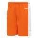 SS9145 Soccer Shorts - Orange/White - Front SS9145 Soccer Shorts - Orange/White - Front