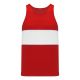 T220 Track Jersey - Red/White - Front T220 Track Jersey - Red/White - Front