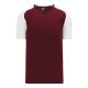 Athletic Knit S1375-233 Soccer Jersey - Maroon/White - Primary