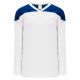 Athletic Knit H6100-207 League Hockey Jersey - White/Royal - Primary