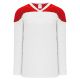 Athletic Knit H6100-209 League Hockey Jersey - White/Red - Primary