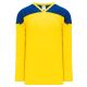 Athletic Knit H6100-257 League Hockey Jersey - Maize/Royal - Primary