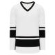 Athletic Knit H6400-222 League Hockey Jersey - White/Black - Primary