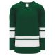 Athletic Knit H6400-260 League Hockey Jersey - Dark Green/White - Primary