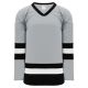 Athletic Knit H6500-112 League Hockey Jersey - Grey/Black/White - Primary