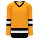 Athletic Knit H6500-329 League Hockey Jersey - Gold/Black/White - Primary