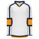 Athletic Knit H7000-461 Select Hockey Jersey - White/Navy/Gold - Primary