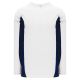Athletic Knit H7100-217 Select Hockey Jersey - White/Navy - Primary