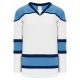 Athletic Knit H7500-474 Select Hockey Jersey - White/Sky/Navy - Primary