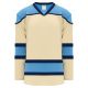 Athletic Knit H7500-545 Select Hockey Jersey - Sand/Sky/Navy - Primary