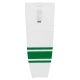 Athletic Knit HS2100-211 Lightweight Pro Hockey Socks - White/Kelly - Primary