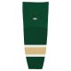 Athletic Knit HS2100-262 Lightweight Pro Hockey Socks - Dark Green/White/Vegas - Primary