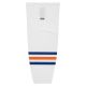 Athletic Knit HS2100-321 Lightweight Pro Hockey Socks - Edmonton White - Primary