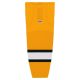 Athletic Knit HS2100-329 Lightweight Pro Hockey Socks - Gold/White/Black - Primary