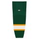 Athletic Knit HS2100-439 Lightweight Pro Hockey Socks - Dark Green/Gold/White - Primary