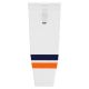 Athletic Knit HS2100-511 Lightweight Pro Hockey Socks - New York Islanders White - Primary