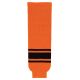 Athletic Knit HS630-263 Knitted Striped Hockey Socks - Orange/Black - Primary
