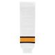 Athletic Knit HS630-301 Knitted Striped Hockey Socks - Boston White - Primary